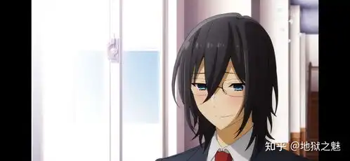  有没有和这个图片很像的男生头像,蓝色,侧脸,动漫