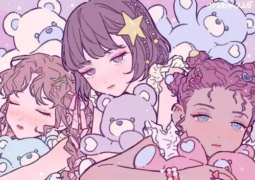 白色治愈系壁纸头像女插