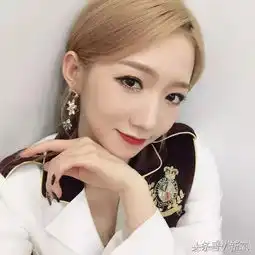 蓝色系手绘女生头像图集