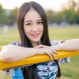  清纯迷彩服美女微信头像9