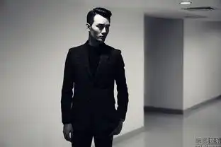  王凯着西装拍写真显熟男魅力