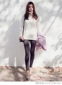  禁欲系女神之白色毛衣