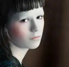  视觉系人与艺术的结合苍白cool